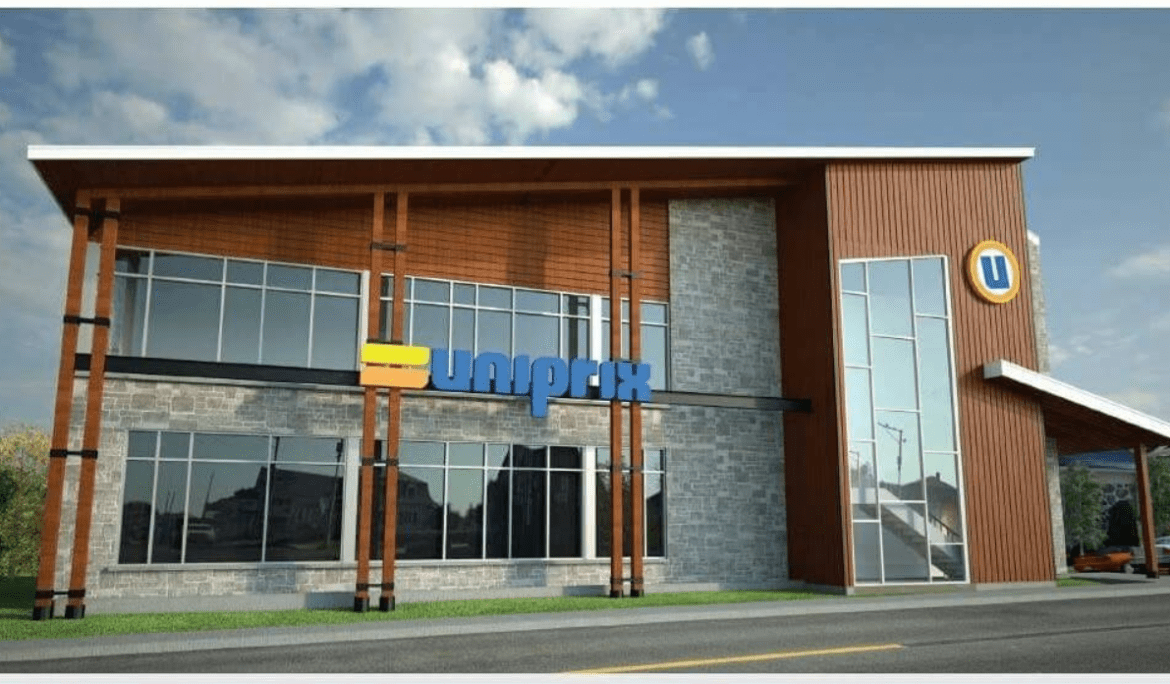 Nos réalisations - Groupe Excel - Pharmacie Uniprix St-Joseph de Beauce