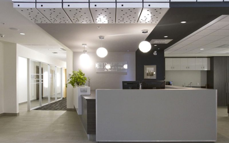 Nos réalisations - Groupe Excel - Centre Desjardins Thetford Mines